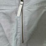 Boden Light Blue Front Pockets Cotton Back Zip Mini Skirt Size 8 Gray Photo 4