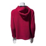 Disney Vintage Winnie the Pooh Fleece Quarter Zip Hoodie Size Small Red Photo 4