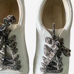 American Eagle 97. White Sneakers with Leopard Print Laces — Women’s Casual Photo 2