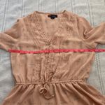 indigo. Poppy dusty pink peasant blouse. Photo 7