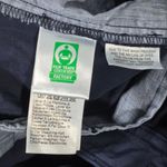 J.Crew Navy Wide Leg Pleated Button Front Cotton Pants Size 12 Photo 5