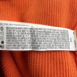 Forever 21  Butterfly Charm Ribbed Crop Top Halter Keyhole Open Back Orange L Photo 3