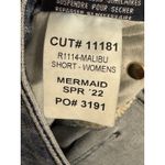 Fidelity Denim Womens Malibu Girlfriend‎ Short Size 30 Blue Photo 4