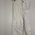 Pistola White Josephine Ankle Barrel Leg Cargo Jeans Women’s Sz 24 NWT Photo 5