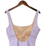 J.Crew  NWT One Piece Swimsuit Women’s Size 14 Purple Textured Square Neck Photo 5