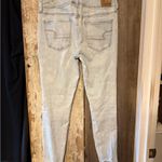 American Eagle  Outfitters Blue Skinny Jeans Distressed Photo 2