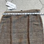 Eileen Fisher NWT  Cotton/Linen Bronze Brown Coordinating Jacket/Skirt Sz S Photo 14