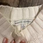 Show Me Your Mumu White Cropped Sweater Photo 4