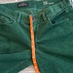 J.Crew Matchstick Green Corduroy Pants Size 28 Photo 4