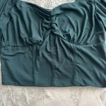 Dark Green Women's Top Size XL Photo 1
