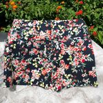 ZARA 50% OFF NEW Black Floral Shorts S Photo 6