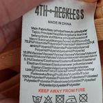 ASOS 4th + Reckless Sherbert Orange Buckle Detail Crop Top Size 8 Tall Photo 6