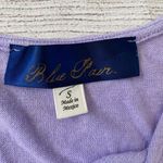 Blue Rain v-neck criss cross straps flare layered sleeve Flowy bottom sz S Photo 8