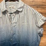 Madewell  small blue blouse Photo 1