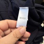 J.Jill Wearever Collection Open Cardigan Topper Deep Sea Blue Knit Large‎ Photo 3