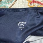 Crown & Ivy  women’s size medium navy rainbow tie dye lounge leggings skinny fit Photo 5