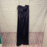 David's Bridal Purple Strapless Formal Dress with Jacket Size 10/12 column Photo 11