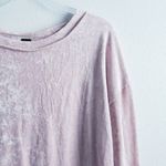 Free People Crushed Velvet Milan Layering Long Sleeve Top Photo 3