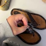 b.o.c. Born Women's Brown Snakeskin Print Thong Sandals Size 10 Photo 5