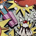 Folter Sleeveless Fit & Flare Retro Pop Comic Novelty Above Knee Dress Women’s S Red Photo 8