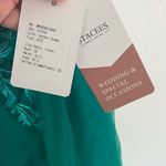 STACEES Hunter Green A Line Tulle Homecoming Dress Size 12 NWT Photo 8