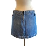 Levi's Levi’s Denim Mini Skirt Blue Wash Size Small Photo 4