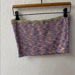 Lisa Says Gah  Harmony Tube Top Multicolor Marled Knit Stretch M Photo 4