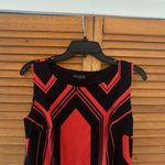Enfocus Studio Women’s Red and Black Sleeveless Casual Dress Sz 6 Photo 1