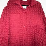 Molly green New, Shelby Button Up Long Sleeve Popcorn Shirt Jacket Shacket Photo 3