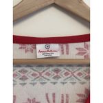 Hanna Andersson Pajama Set Women Medium Christmas Holiday Deer Organic Cotton Red Photo 4