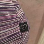 XOXO  Jeans purple and silver stripped Halter Vintage late 90s early 2000s M Photo 3