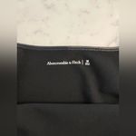 Abercrombie & Fitch Abercrombie Faux leather black bodysuitmedium vegan leather NWOT Photo 3