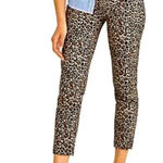 J.Crew  leopard Winnie pant  cropped size 0
Animal print Photo 0