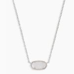 Kendra Scott Elisa Silver Pendant Necklace Photo 0