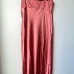 Petal and Pup Cheya Rose Pink Satin Midi Dress 10 Photo 8