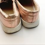 Wonder Nation  Size 6 Foil Rose Gold Ruffle Slip On Shoe Photo 4