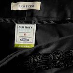 Old Navy  Women Pants Size 6 Black Straight Leg Casual Cotton Stretch Slacks Photo 5