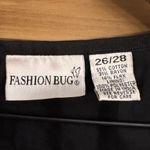 Fashion Bug Vintage  Size 2X Cotton Flax Blend Colorblock Geometric Blazer Jacket Photo 12