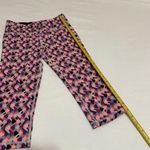 Victoria's Secret Knockout By Victoria’s Secret Pink Patterned Workout Pants Crop Leggings Sz S Photo 4