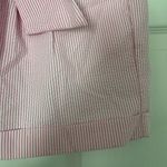 Lauren James Seersucker Bow Shorts by . Size Large. Photo 2