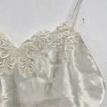 Victoria's Secret Victoria Secret Vintage White Lace Camisole Womens M Satin Tank Top Cottage Core Photo 1