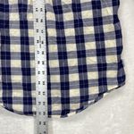 Holding Horses Anthropologie Shirt Womens 0 Snap Front Plaid Textured Design Photo 7