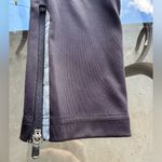 ZARA  W&B Activewear Reflective Zipper Running Leggings in Black - Size Small Photo 10