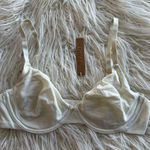 SKIMS Cotton Jersey T-shirt Bra Bone Size 34D Photo 0