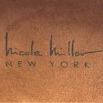 Nicole Miller  Womens Faux Fur Slide On Bondy Clogs Natural Gray Size 9 Photo 10