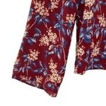 Madewell Bell Sleeve Tie Top in Antique Floral Blouse Photo 6