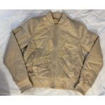 Lululemon Womens Non Stop Reversible PrimaLoft Bomber Jacket 6 Tan Trench Puffer Photo 3