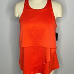 Alfani Ruffled Dressy Tank Top- Tropical Punch- Size 6- NWT Photo 0