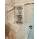 Calvin Klein Pink Long Sleeve V Neck Midi Dress Ruffle Hem Casual Photo 4