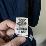 Cloth & Stone ANTHROPOLOGIE Navy Button Down Shirt Dress Casual Size Large Tunic Photo 7